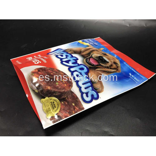 Packaging de comida para perros de pie de pie